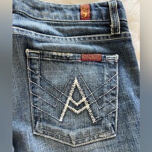 7 for all mankind A pocket flares - size 25